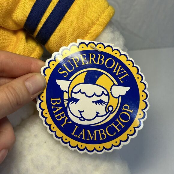 Super Bowl XXVI Minnesota 1991 Lamb Chop 19" Hand Puppet - Picture 2 of 10